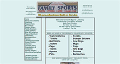 Desktop Screenshot of familysport.us